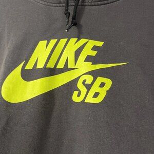 Vintage Nike SB (Skateboarding) Pullover Hoodie (Early-Late 2010's) Men L Black